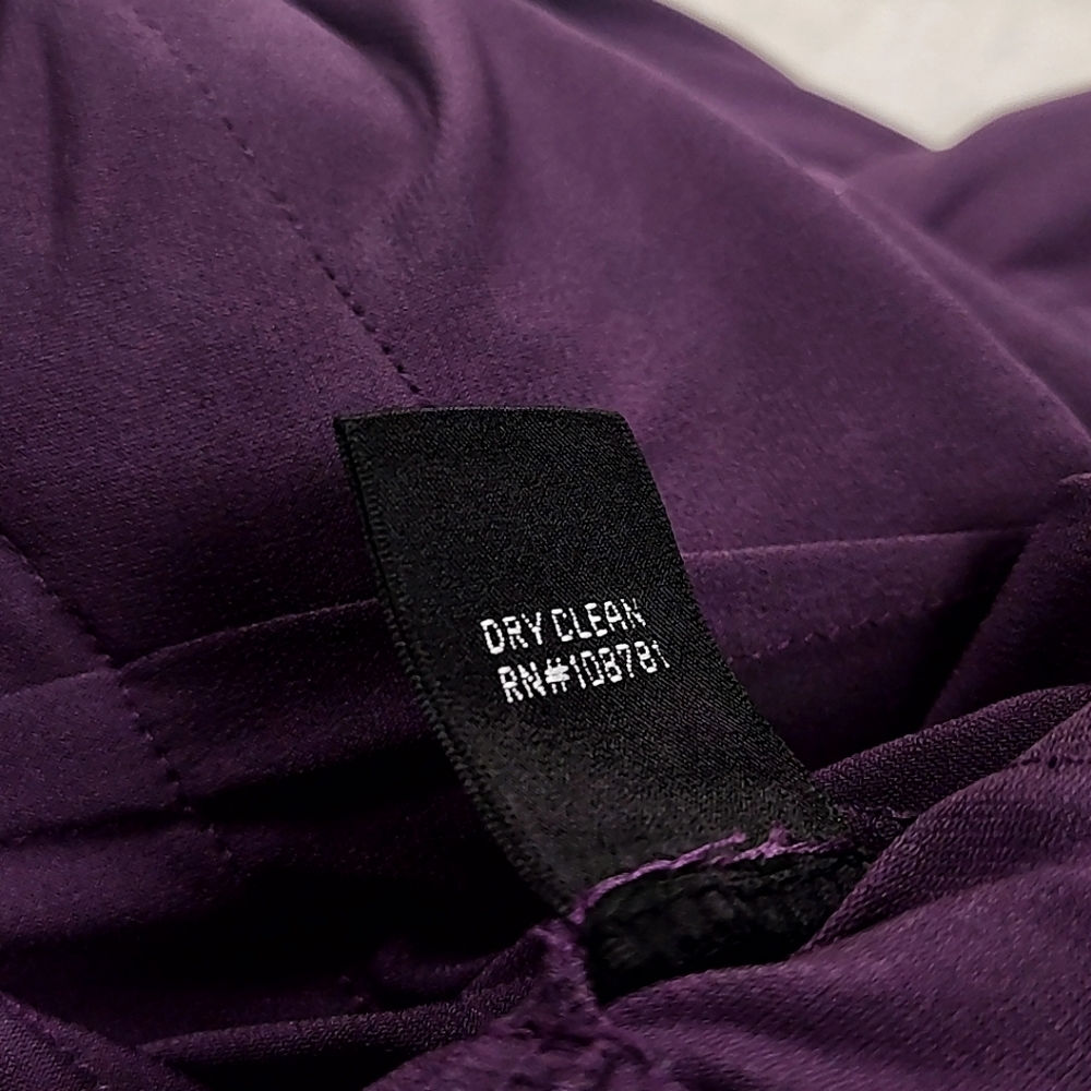 Adian Mattox Purple Cocktail Dress - Picture 7 of 15